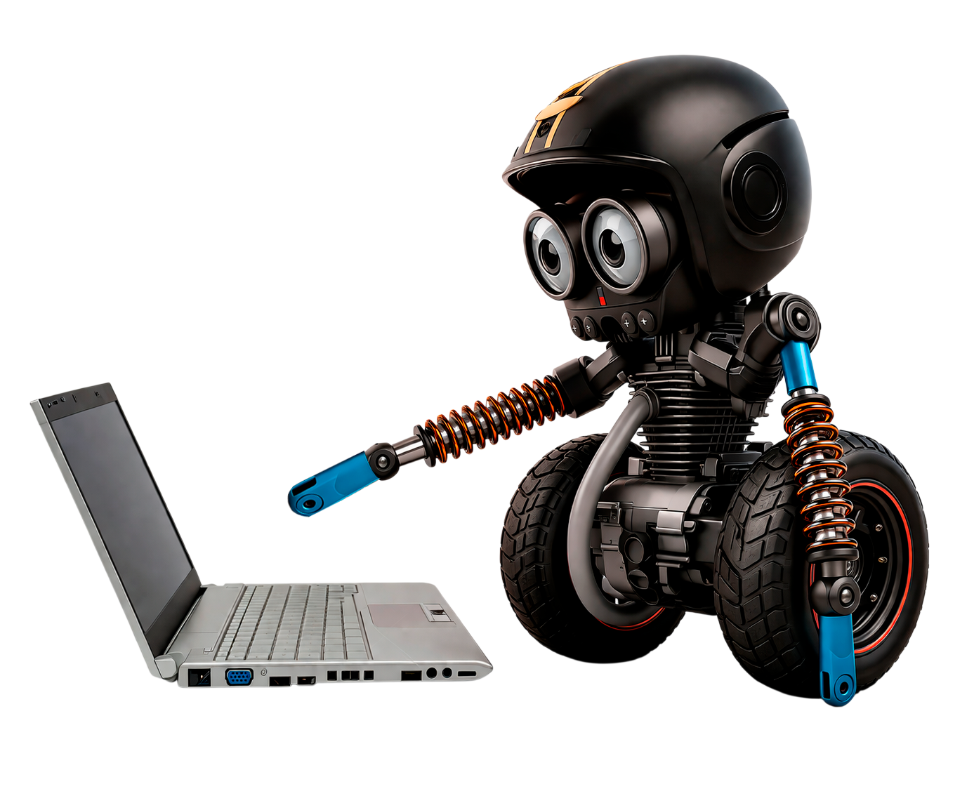 girl with laptop